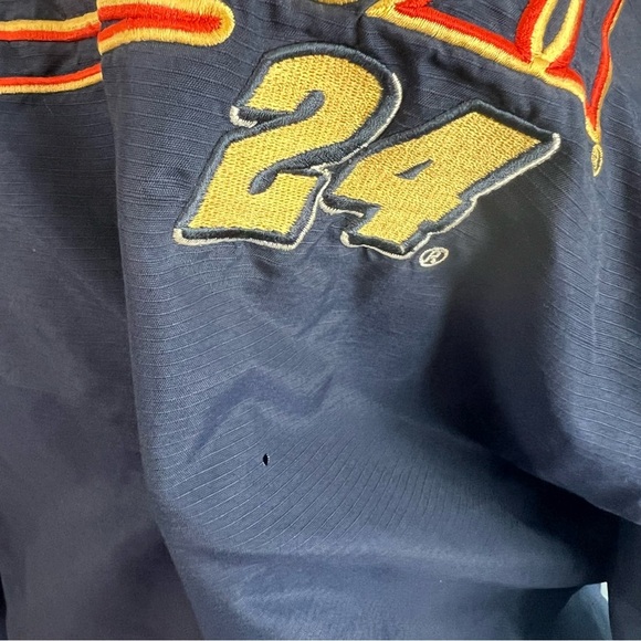 Jeff Gordon Chase Authentics NASCAR Dupont Pullover Windbreaker Jacket - Picture 10 of 13